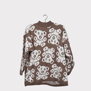 VTG Needle & Yarn Panda Sweater Womens Size M 80’s vintage retro ootd Fashion